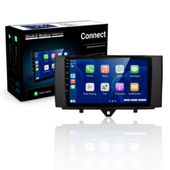 Smart Fortwo 11-15 - 9" Radio m. Apple CarPlay og Android Auto