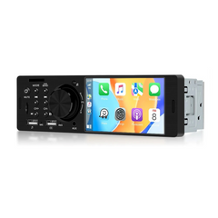 Universel - 4" 1-din radio m. Apple Carplay og Android Auto (kablet)