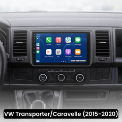 VW Transporter/Caravelle 2015-2020 - 9" Radio m. Apple CarPlay og Android Auto