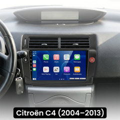 Citroën C4 04-13 - 9" Radio m. Apple CarPlay og Android Auto