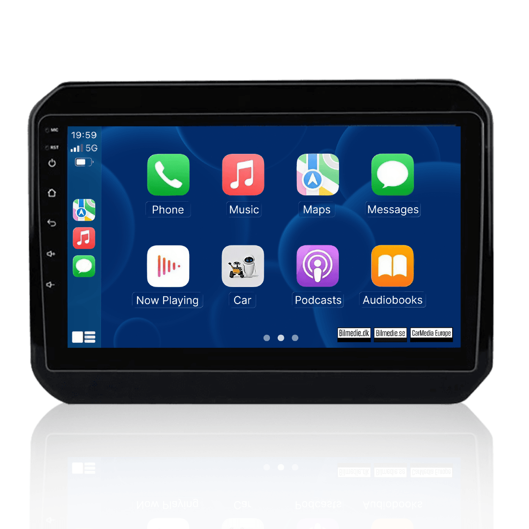Suzuki Ignis 16-20 - 9" Radio m. Apple CarPlay og Android Auto