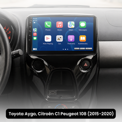 108, C1, Aygo 15-20 - 10,1" Radio m. Apple CarPlay og Android Auto