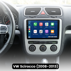 VW Scirocco 2008-2014 - 9" Radio m. Apple CarPlay og Android Auto