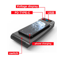 Toyota Alphard 2015-2021 Trådløs Mobiloplader med 15W Hurtig Opladning
