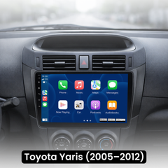 Toyota Yaris 05-12 - 9" Radio m. Apple CarPlay og Android Auto