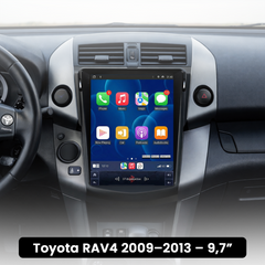 Toyota RAV4 09–13 – 9,7” Radio m. Apple CarPlay og Android Auto
