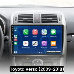 Toyota Corolla Verso 09-18 - 9" Radio m. Apple CarPlay og Android Auto