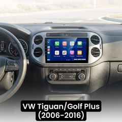 VW Tiguan/Golf Plus 2006-2016 - 9" Radio m. Apple CarPlay og Android Auto