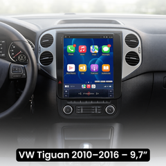 VW Tiguan 10–16 – 9,7” Radio m. Apple CarPlay og Android Auto