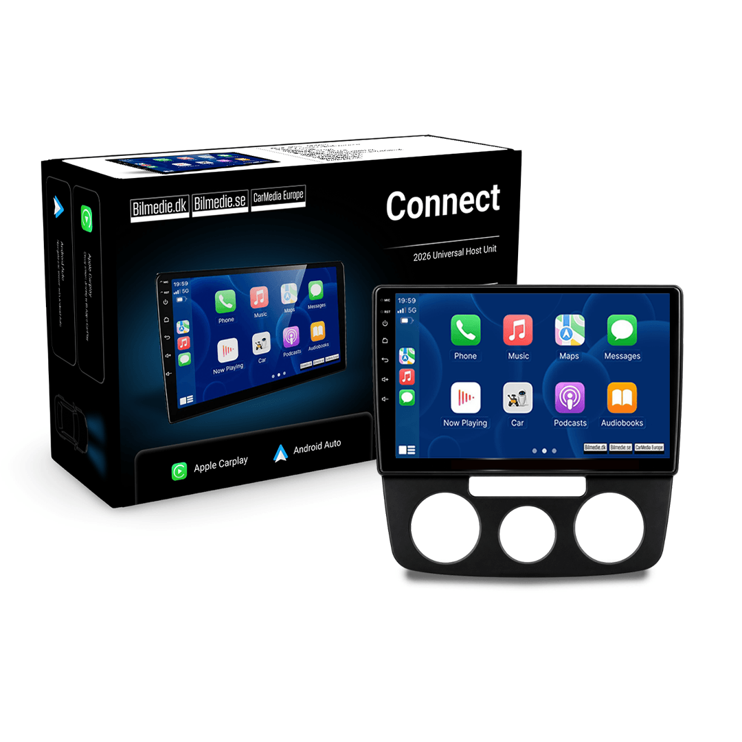 Volkswagen Bora 2008-2012 - 10,1" Radio m. Apple CarPlay og Android Auto