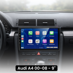 Audi A4 2000-2008 - 9" Radio m. Apple CarPlay og Android Auto