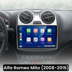 Alfa Romeo Mito 08-16 - 9" Radio m. Apple CarPlay og Android Auto