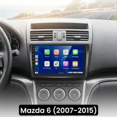 Mazda 6 2007-2015 – 9” Bilradio med trådløs Apple CarPlay & Android Auto