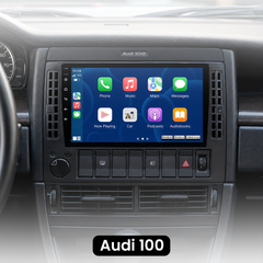 Audi 100 - 9" Radio m. Apple CarPlay og Android Auto