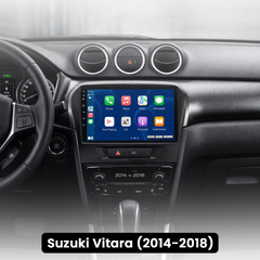 Suzuki Vitara 2014-2018 – 9” Bilradio med trådløs Apple CarPlay & Android Auto