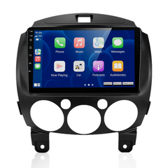 Mazda 2 07-14- 9" Radio m. Apple CarPlay og Android Auto