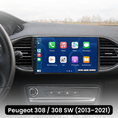 Peugeot 308 13-21 - 9" Radio m. Apple CarPlay og Android Auto