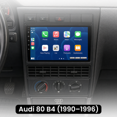 Audi 80 90-96 - 9" Radio m. Apple CarPlay og Android Auto