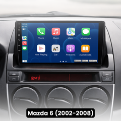 Mazda 6 02-08 - 10,1" Radio m. Apple CarPlay og Android Auto