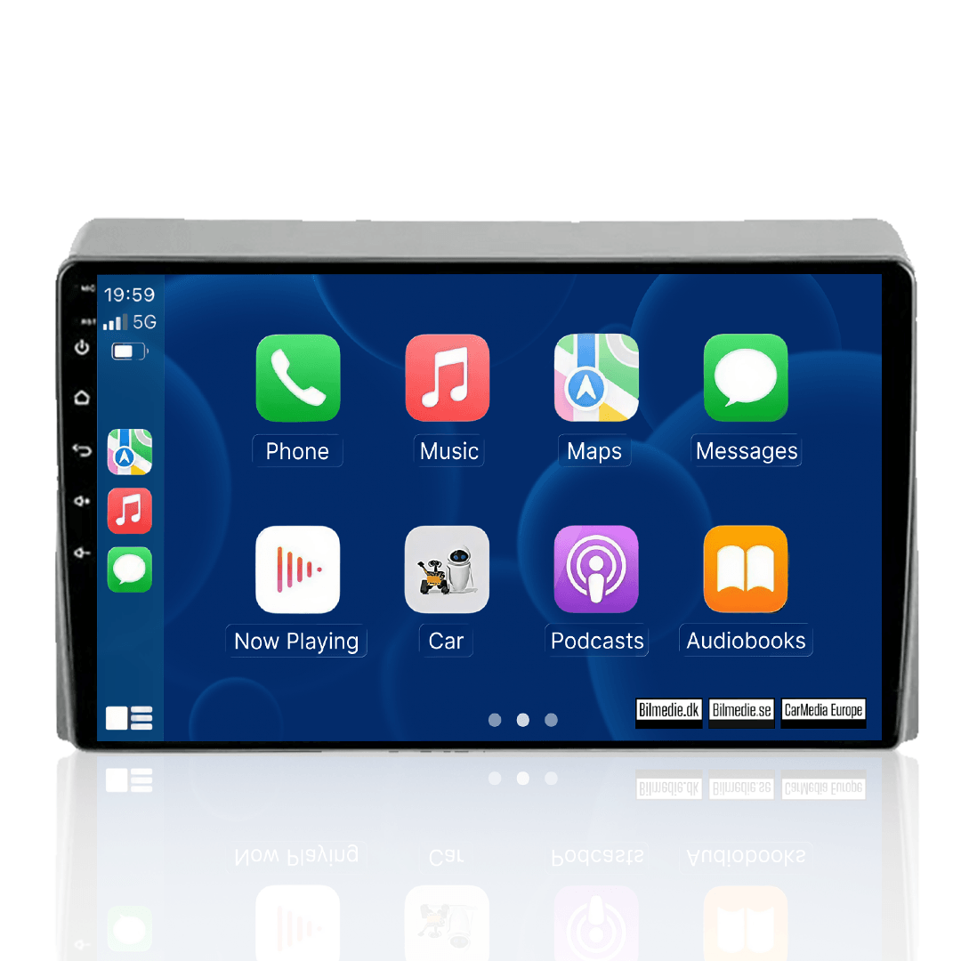 Toyota Hiace 05-18 - 10,1" Radio m. Apple CarPlay og Android Auto