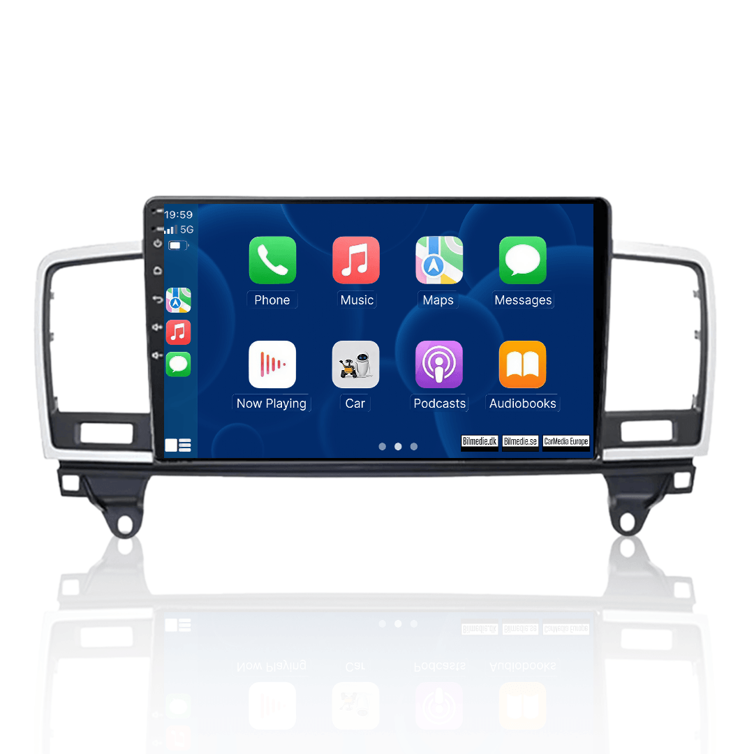 Mercedes-Benz ML 2012-2015 - 9" Radio m. Apple CarPlay og Android Auto
