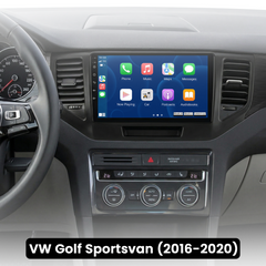 VW Golf Sportsvan 2016-2020 - 10,1" Radio m. Apple CarPlay og Android Auto