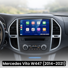 Mercedes Vito 14-21 - 10,1" Radio m. Apple CarPlay og Android Auto