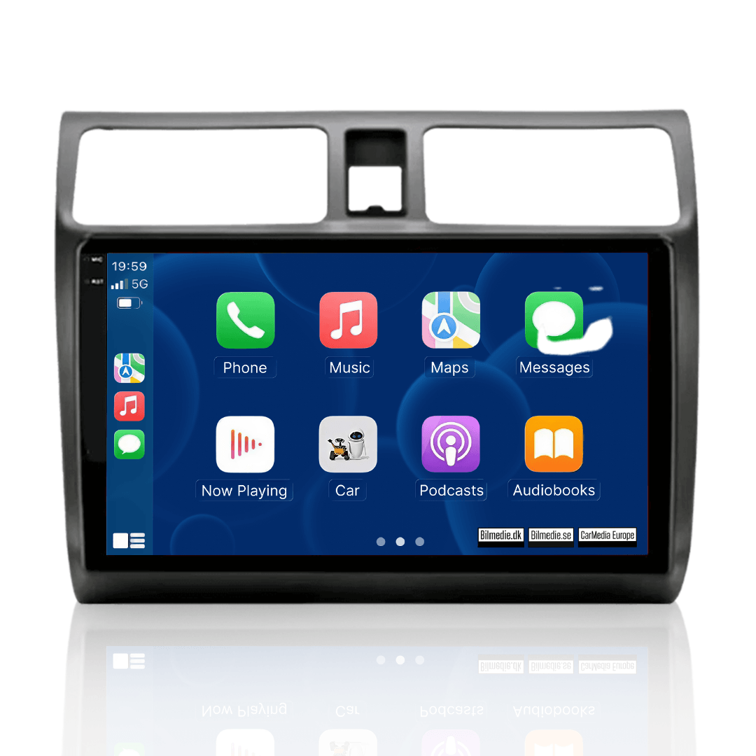Suzuki Swift 2003-2010 – 10,1” Bilradio med Apple CarPlay & Android Auto