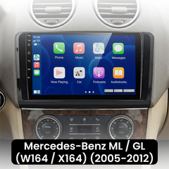 Mercedes-Benz ML 2005-2012 - 9" Radio m. Apple CarPlay og Android Auto