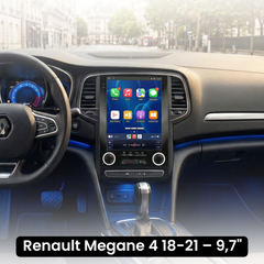 Renault Megane 18-21 - 9,7" Radio m. Apple CarPlay og Android Auto