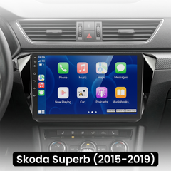 Skoda Superb 15-19 - 10,1" Radio m. Apple CarPlay og Android Auto