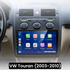 VW Touran 2003-2010 - 10,1" Radio m. Apple CarPlay og Android Auto