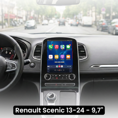 Renault Scenic 13-24 - 9,7" Radio m. Apple CarPlay og Android Auto