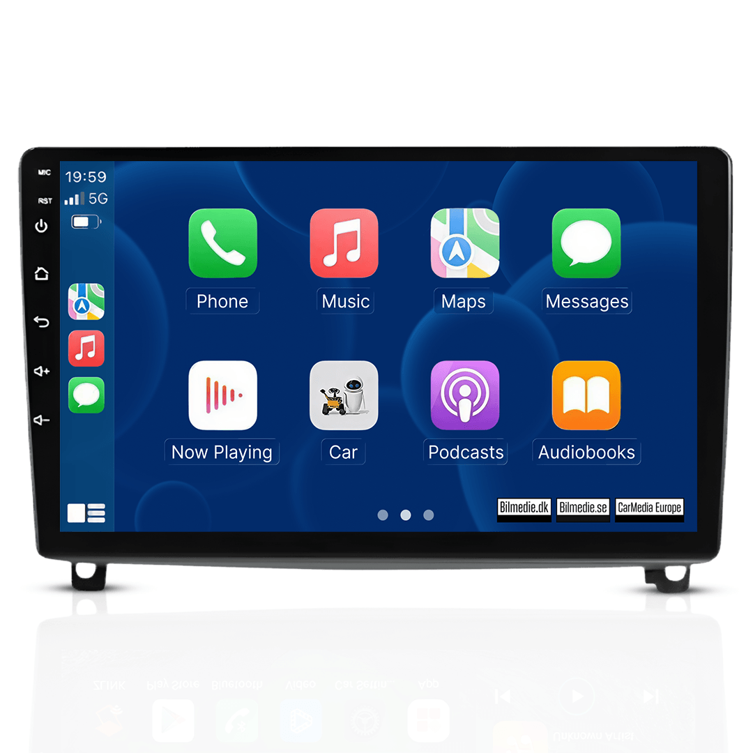 Peugeot 407 2004-2011 – 9” Bilradio med trådløs Apple CarPlay & Android Auto