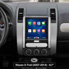 Nissan X-Trail 2007-2014 - 9,7" Radio m. Apple CarPlay og Android Auto
