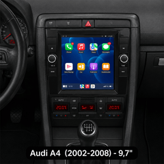 Audi A4 2002-2008 - 9,7" Radio m. Apple CarPlay og Android Auto