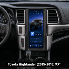 Toyota Highlander 2015-2018 - 9,7" Radio m. Apple CarPlay og Android Auto