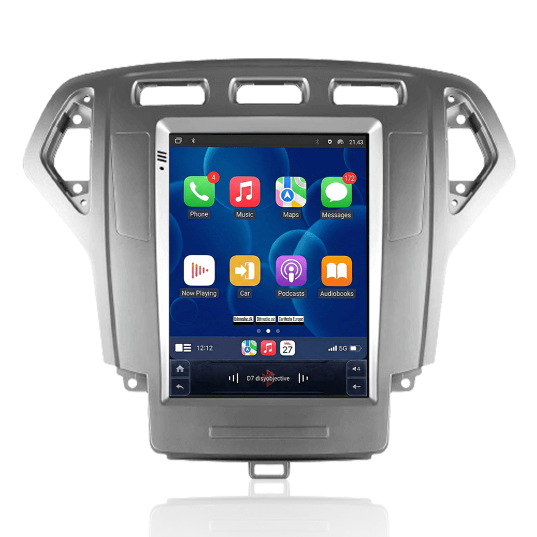 Ford Mondeo 07-14 - 9,7" Radio m. Apple CarPlay og Android Auto