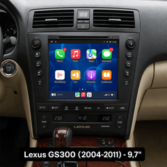 Lexus GS300 2004-2011 - 9,7" Radio m. Apple CarPlay og Android Auto
