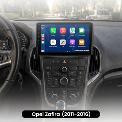 Opel Zafira 2011-2016 - 9" Radio m. Apple CarPlay og Android Auto