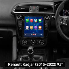 Renault Kadjar 2015-2022 - 9,7" Radio m. Apple CarPlay og Android Auto