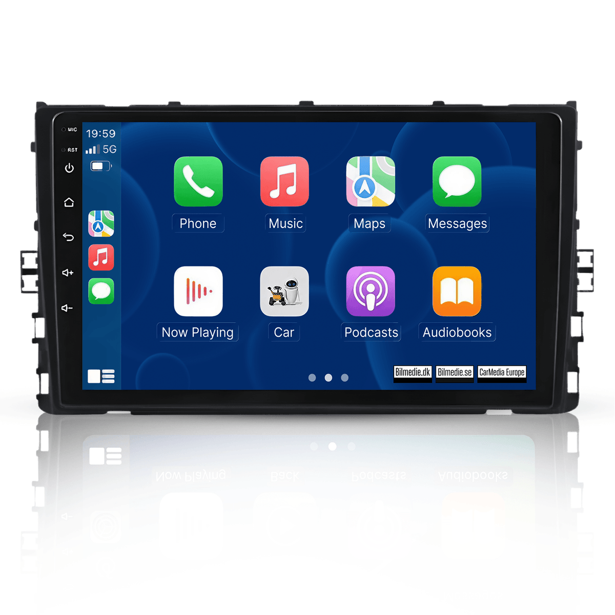 VW T-Roc/T-Cross 2018-2021 - 9" Radio m. Apple CarPlay og Android Auto