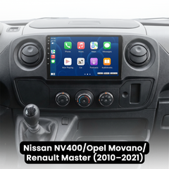 Nissan NV400/Opel Movano/Renault Master 11-19 - 10,1" Radio m. Apple CarPlay og Android Auto