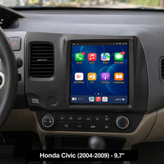 Honda Civic 2004-2009 - 9,7" Radio m. Apple CarPlay og Android Auto