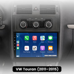 VW Touran 11-15 - 10,1" Radio m. Apple CarPlay og Android Auto