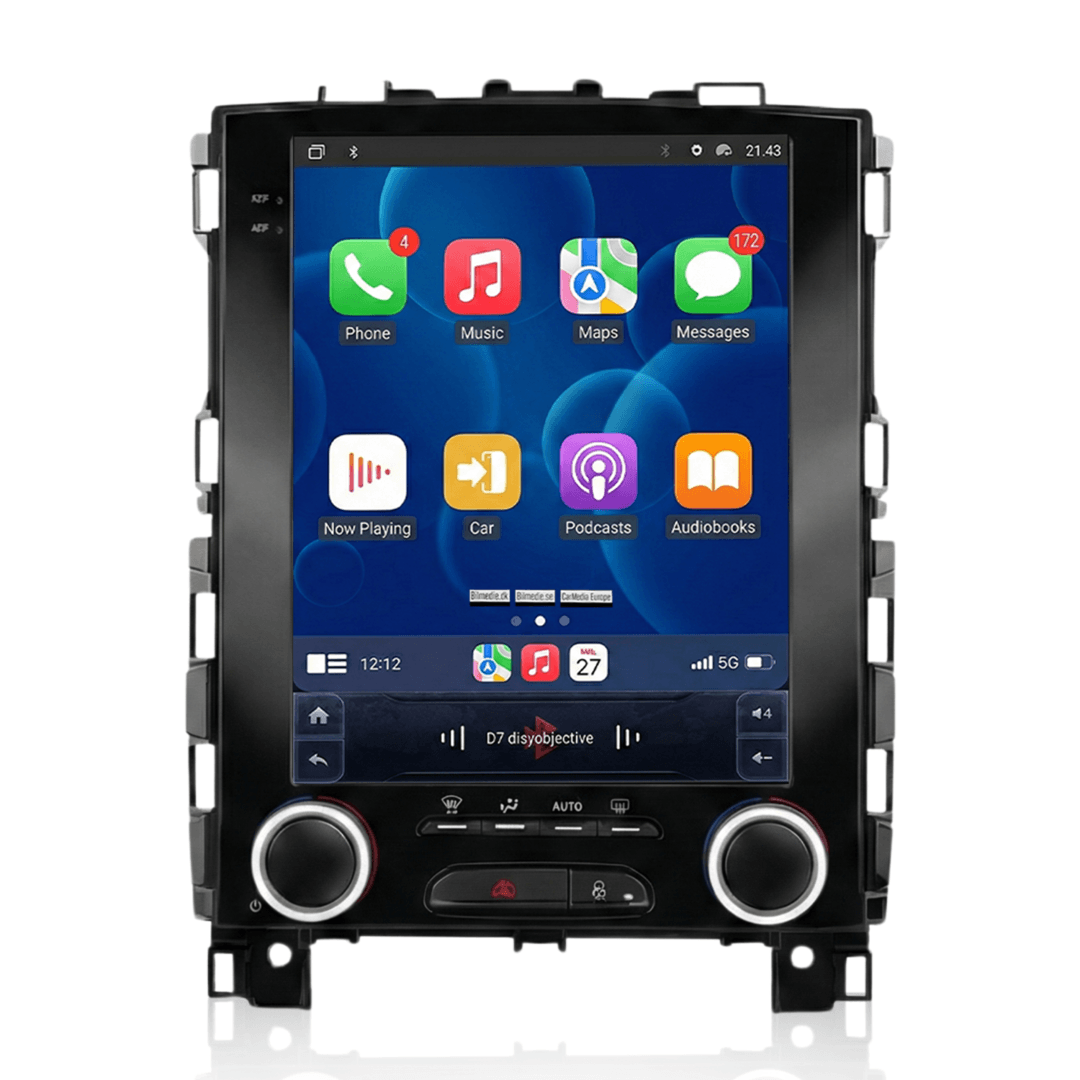 Renault Megane 18-21 - 9,7" Radio m. Apple CarPlay og Android Auto