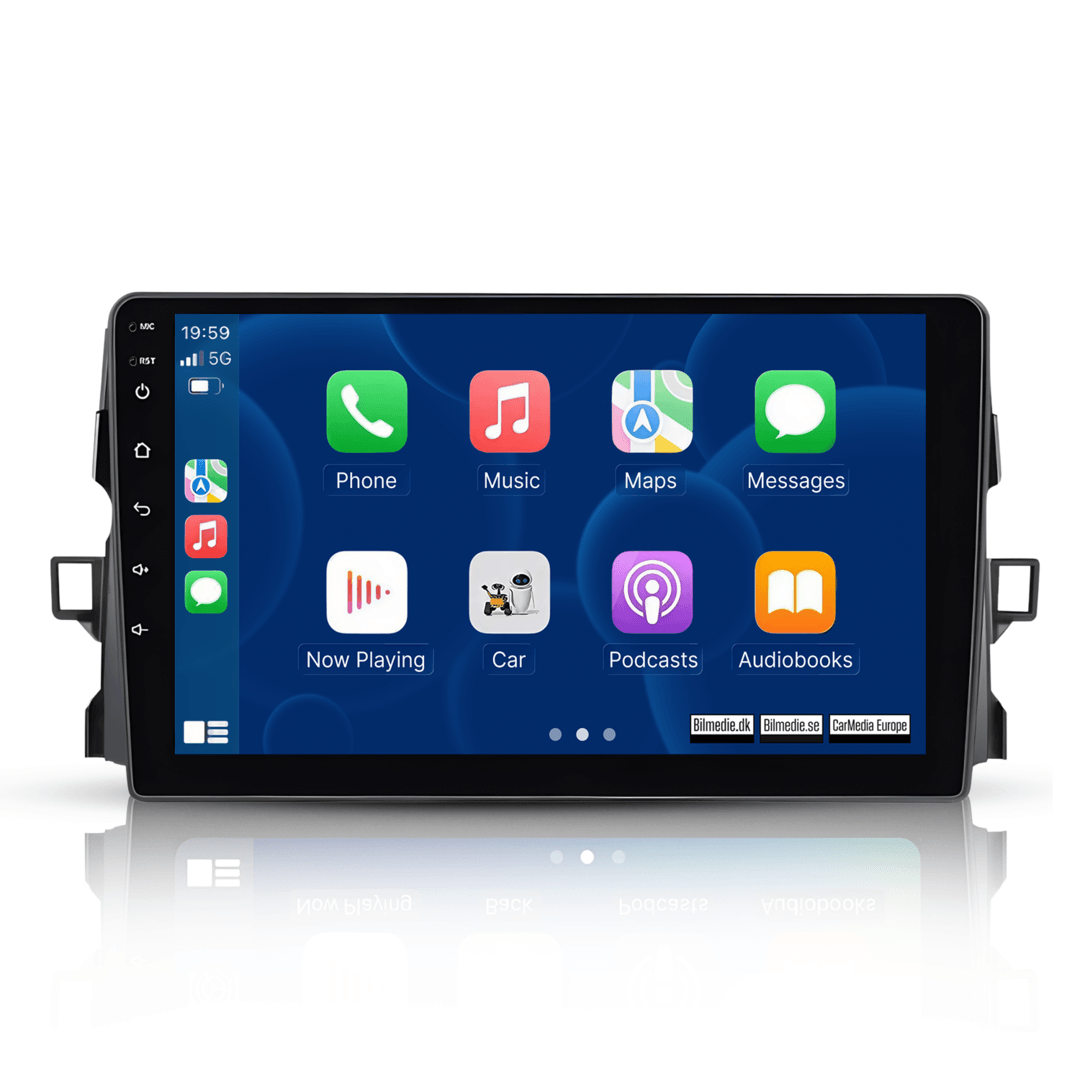 Toyota Auris 2006-2011 - 9" Radio m. Apple CarPlay og Android Auto