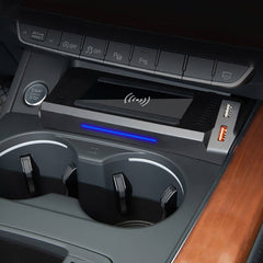 Audi A4/A5 2016-2024 Trådløs Mobiloplader med 15W Hurtig Opladning