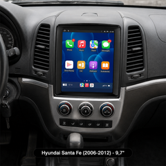 Hyundai Santa Fe 2006-2012 - 9,7" Radio m. Apple CarPlay og Android Auto