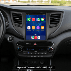 Hyundai Tucson 2016-2018 - 9,7" Radio m. Apple CarPlay og Android Auto